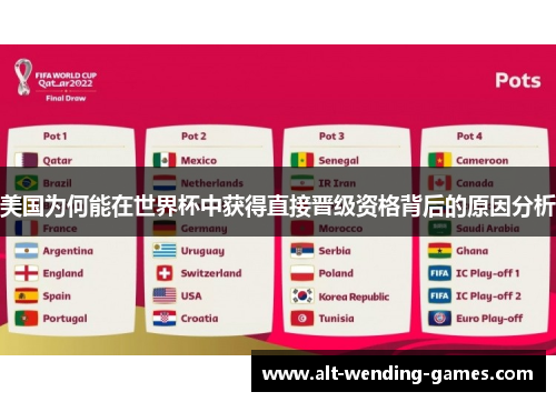 美国为何能在世界杯中获得直接晋级资格背后的原因分析 美国为何能在世界杯中获得直接晋级资格背后的原因分析